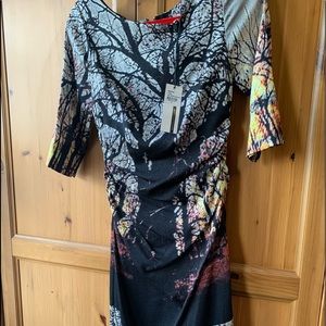 Tracy Reese rare winters scape dress